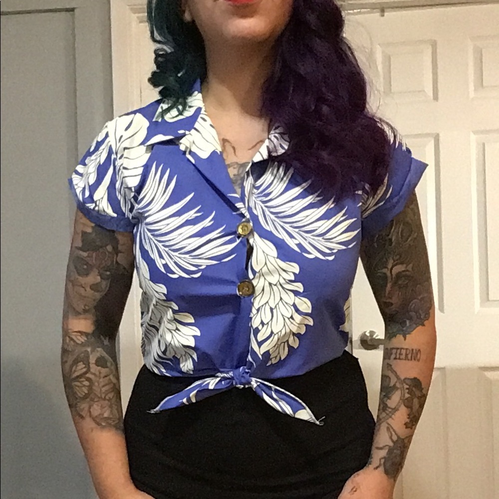 Tropical Crop Top